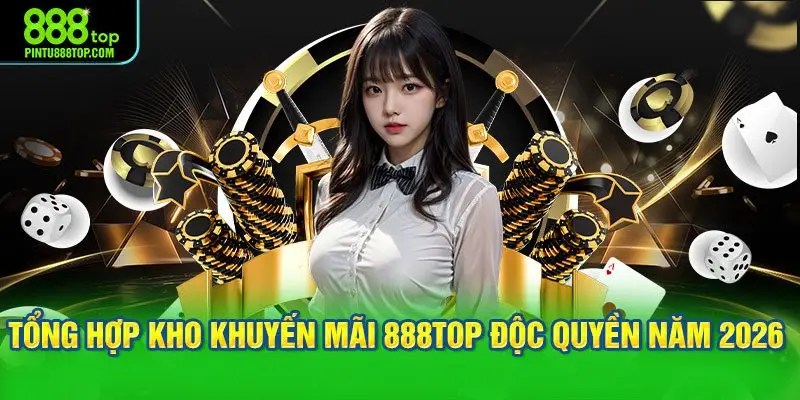 Tổng hợp kho khuyến mãi 888TOP độc quyền năm 2026
